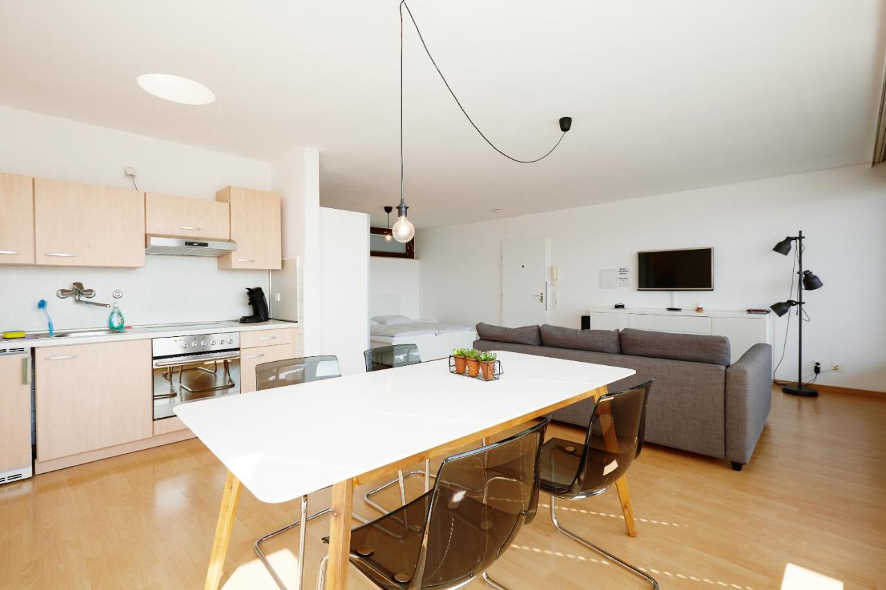 Stylisches Penthouse In Karlsruhe -Durlach 外观 照片